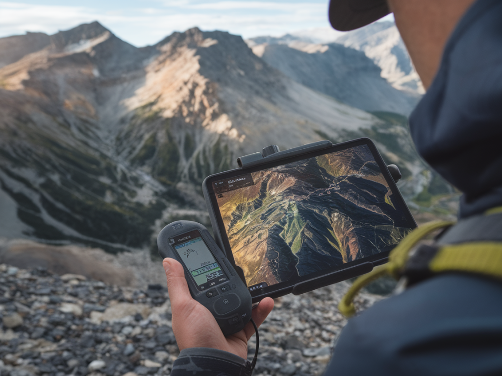 Wie nutze ich gps-werkzeuge und satellitenkarten zur präzisen flugplanung in bergigen regionen