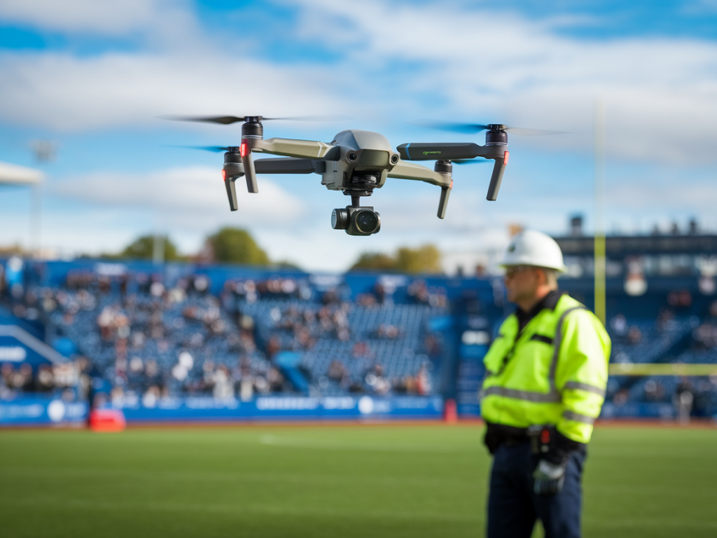 Wie sichere ich meine drohne rechtlich und praktisch bei drohnenflügen über öffentlichen sportanlässen