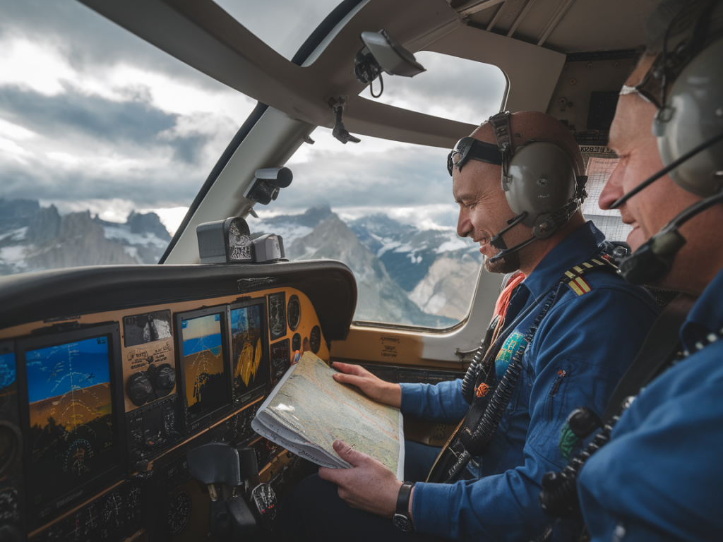 Wie plane ich eine flugroute für spektakuläre seen- und alpenaufnahmen bei wechselhaftem licht